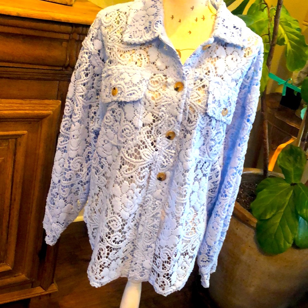 NWT BiBi Lace Jacket